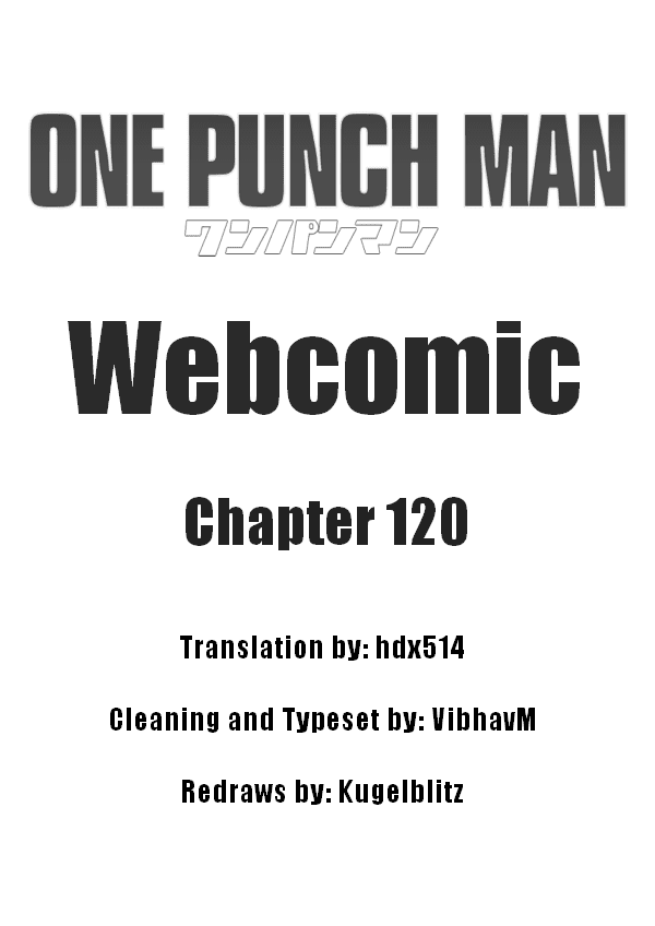 Onepunch-Man (ONE) chapter 120 page 1