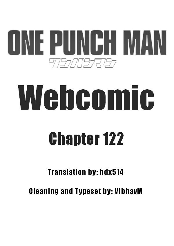 Onepunch-Man (ONE) chapter 122 page 1