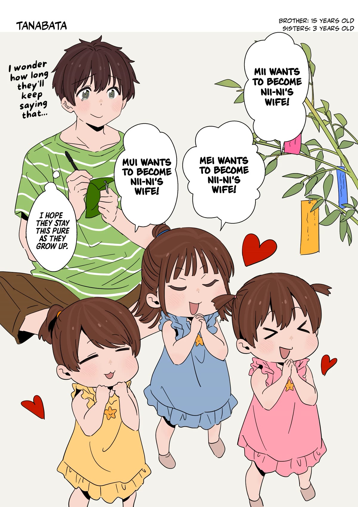 Onii-chan to Mitsugo no Imouto-tachi chapter 18 page 1