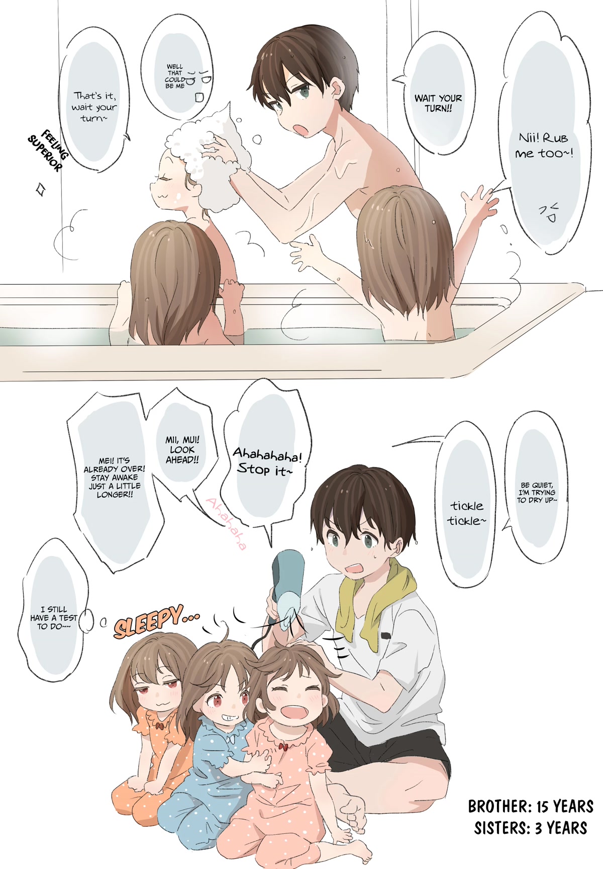 Onii-chan to Mitsugo no Imouto-tachi chapter 2 page 1