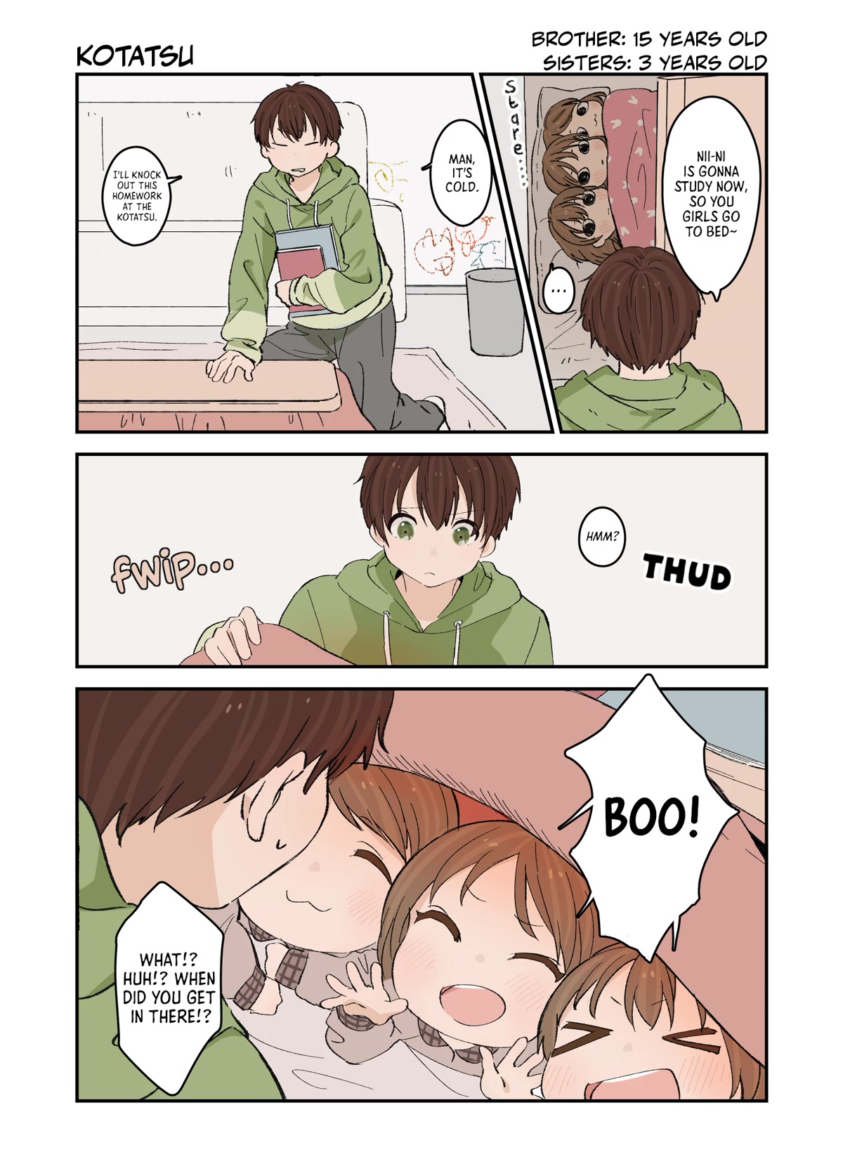 Onii-chan to Mitsugo no Imouto-tachi chapter 4 page 1