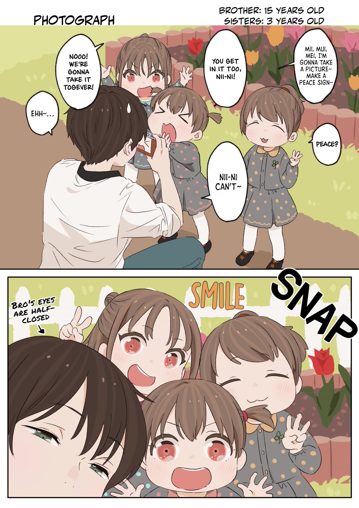 Onii-chan to Mitsugo no Imouto-tachi chapter 5 page 1