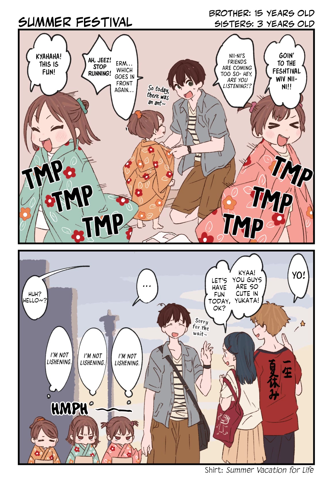 Onii-chan to Mitsugo no Imouto-tachi chapter 8 page 1