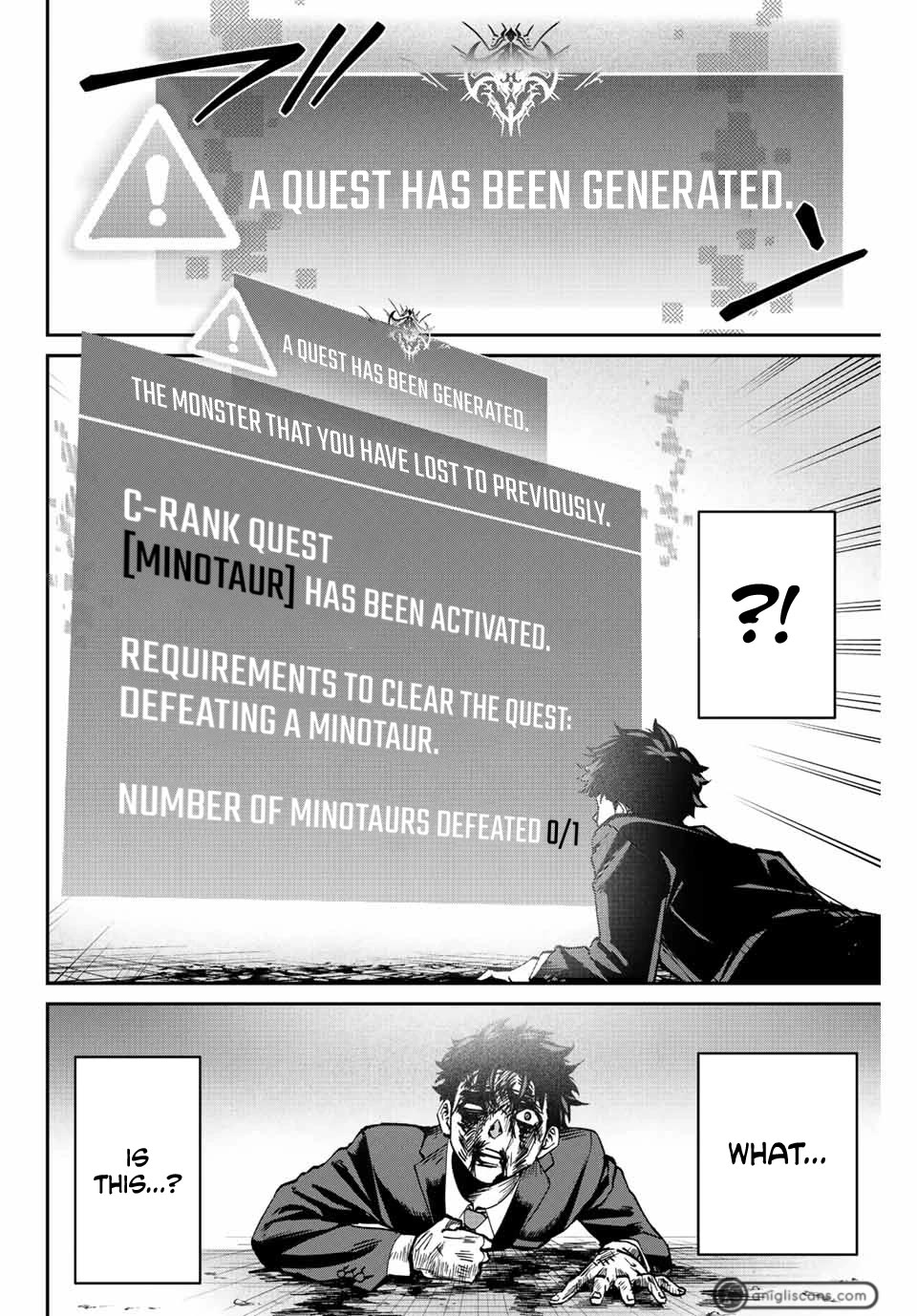 Only I Know That the World Will End. In a World Where Monsters Appear, I Level up by Returning From Death chapter 1 page 25