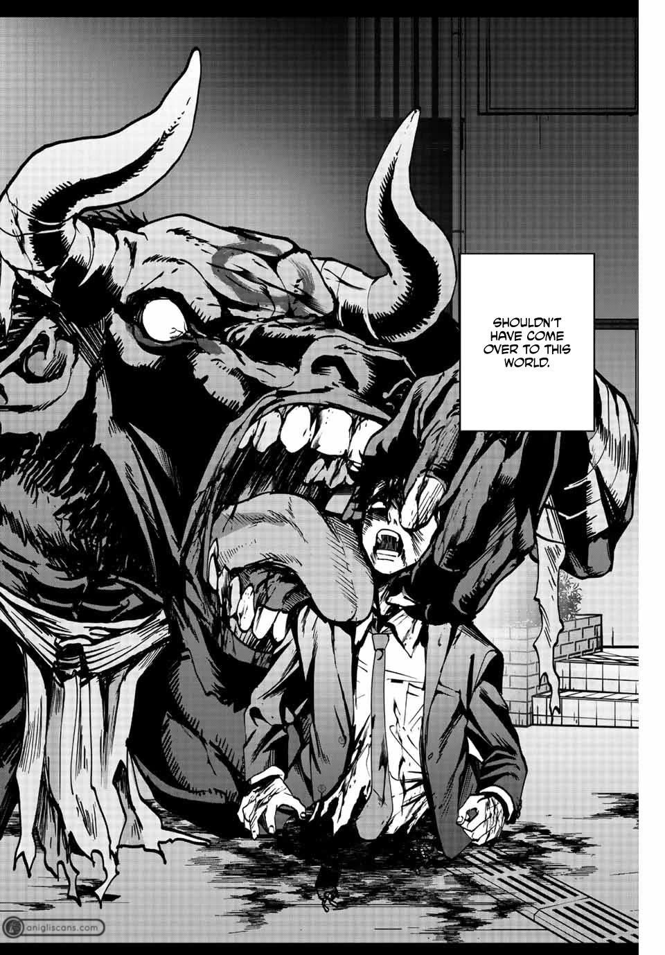 Only I Know That the World Will End. In a World Where Monsters Appear, I Level up by Returning From Death chapter 1 page 3