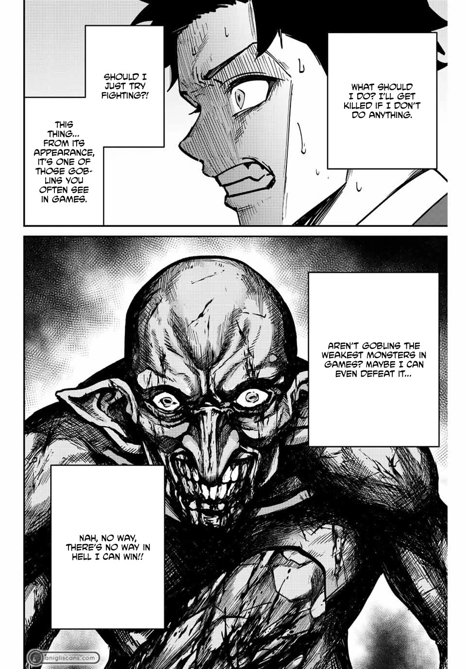 Only I Know That the World Will End. In a World Where Monsters Appear, I Level up by Returning From Death chapter 1 page 47