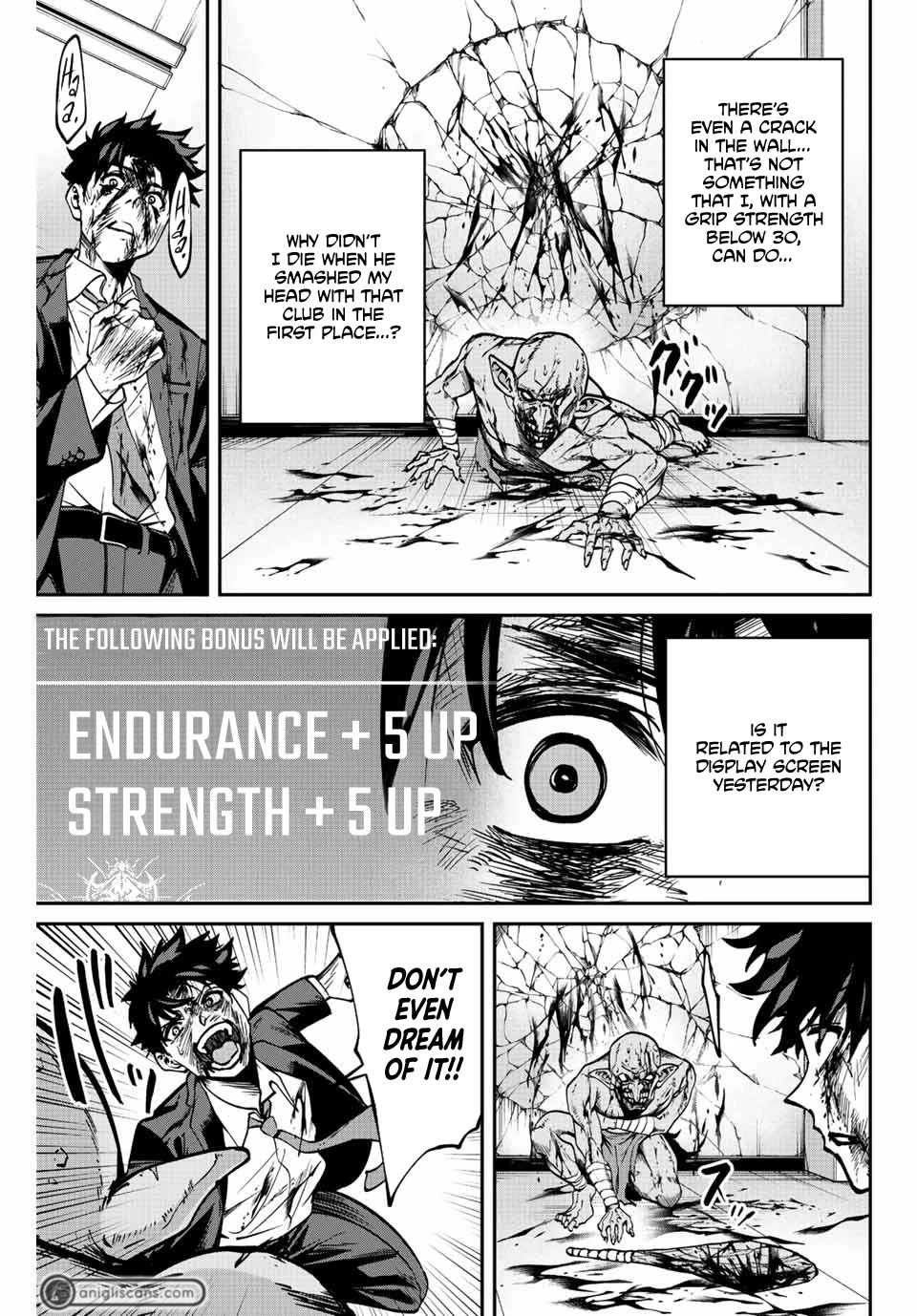 Only I Know That the World Will End. In a World Where Monsters Appear, I Level up by Returning From Death chapter 1 page 54