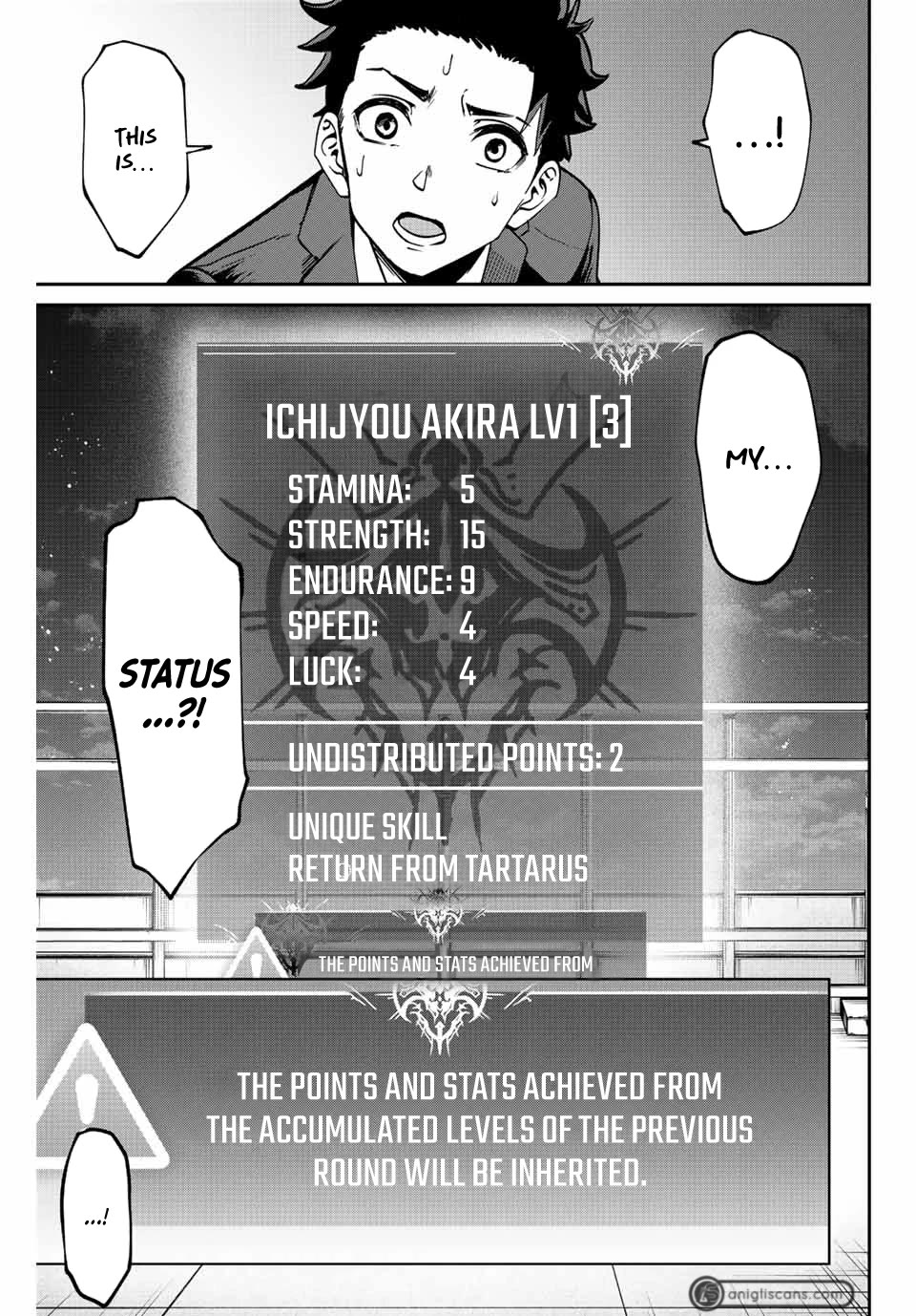 Only I Know That the World Will End. In a World Where Monsters Appear, I Level up by Returning From Death chapter 1 page 66