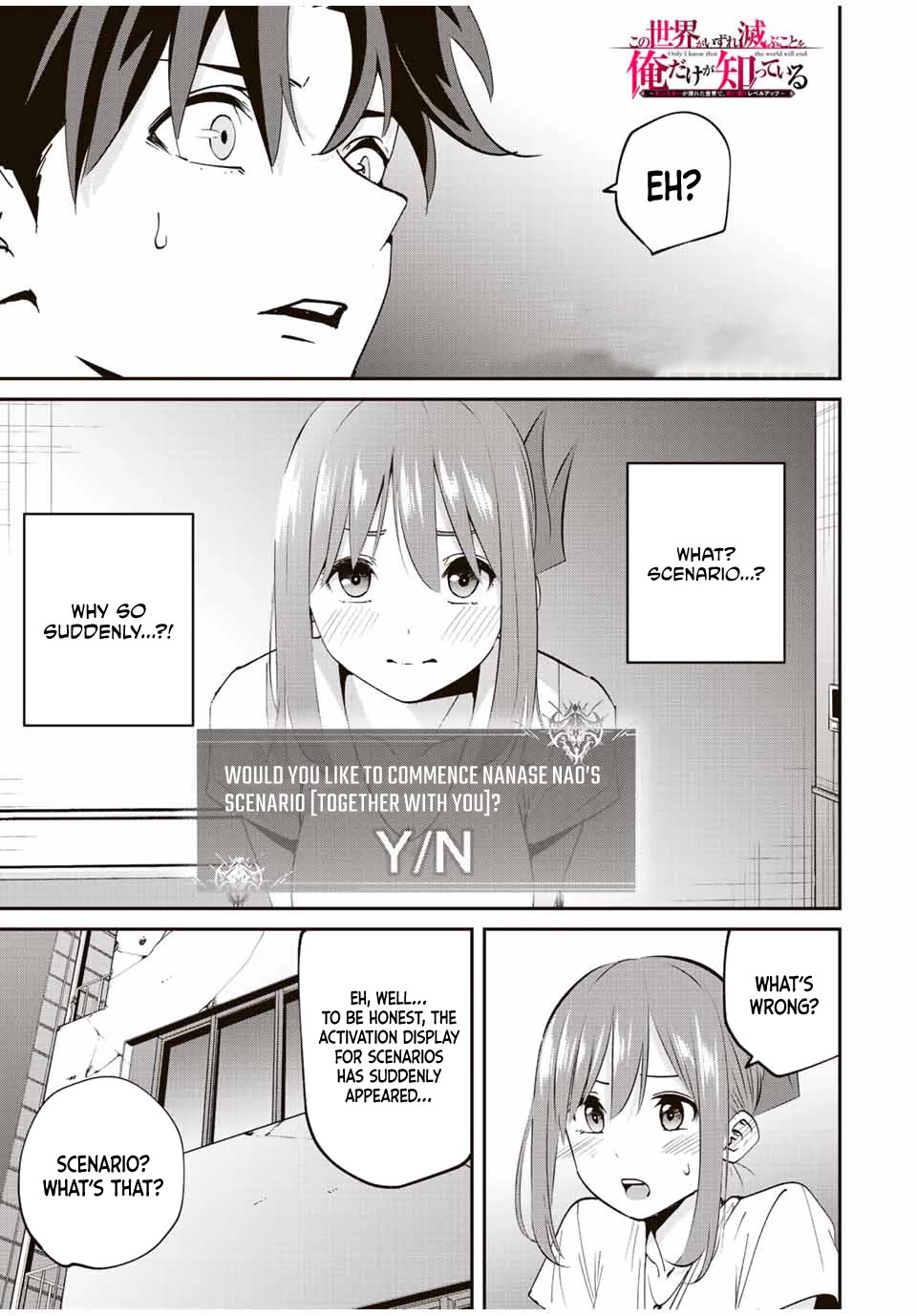 Only I Know That the World Will End. In a World Where Monsters Appear, I Level up by Returning From Death chapter 16 page 2