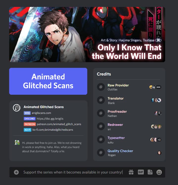 Only I Know That the World Will End. In a World Where Monsters Appear, I Level up by Returning From Death chapter 2 page 1