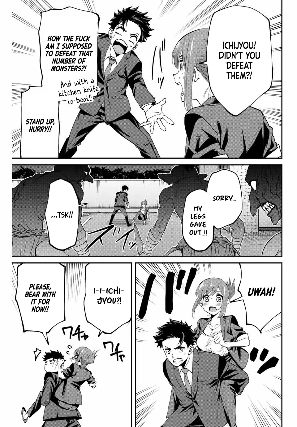 Only I Know That the World Will End. In a World Where Monsters Appear, I Level up by Returning From Death chapter 2 page 46