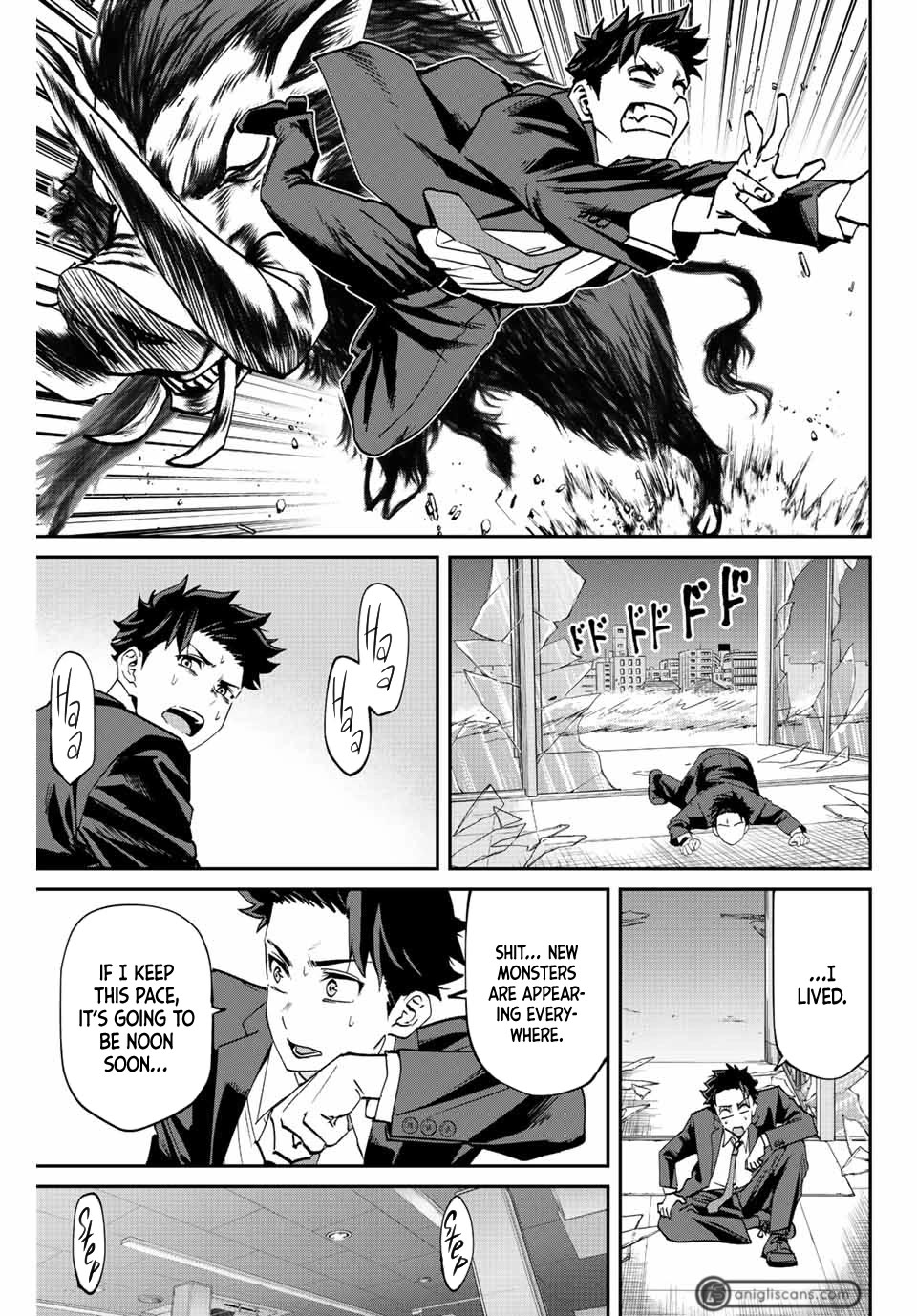 Only I Know That the World Will End. In a World Where Monsters Appear, I Level up by Returning From Death chapter 3 page 18