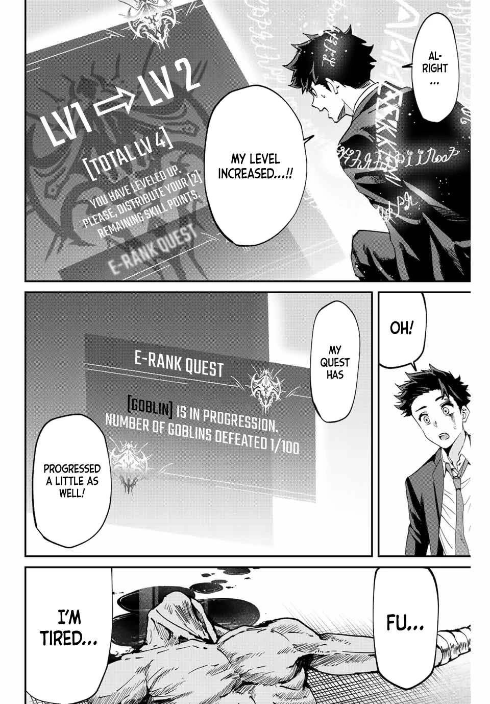 Only I Know That the World Will End. In a World Where Monsters Appear, I Level up by Returning From Death chapter 3 page 25