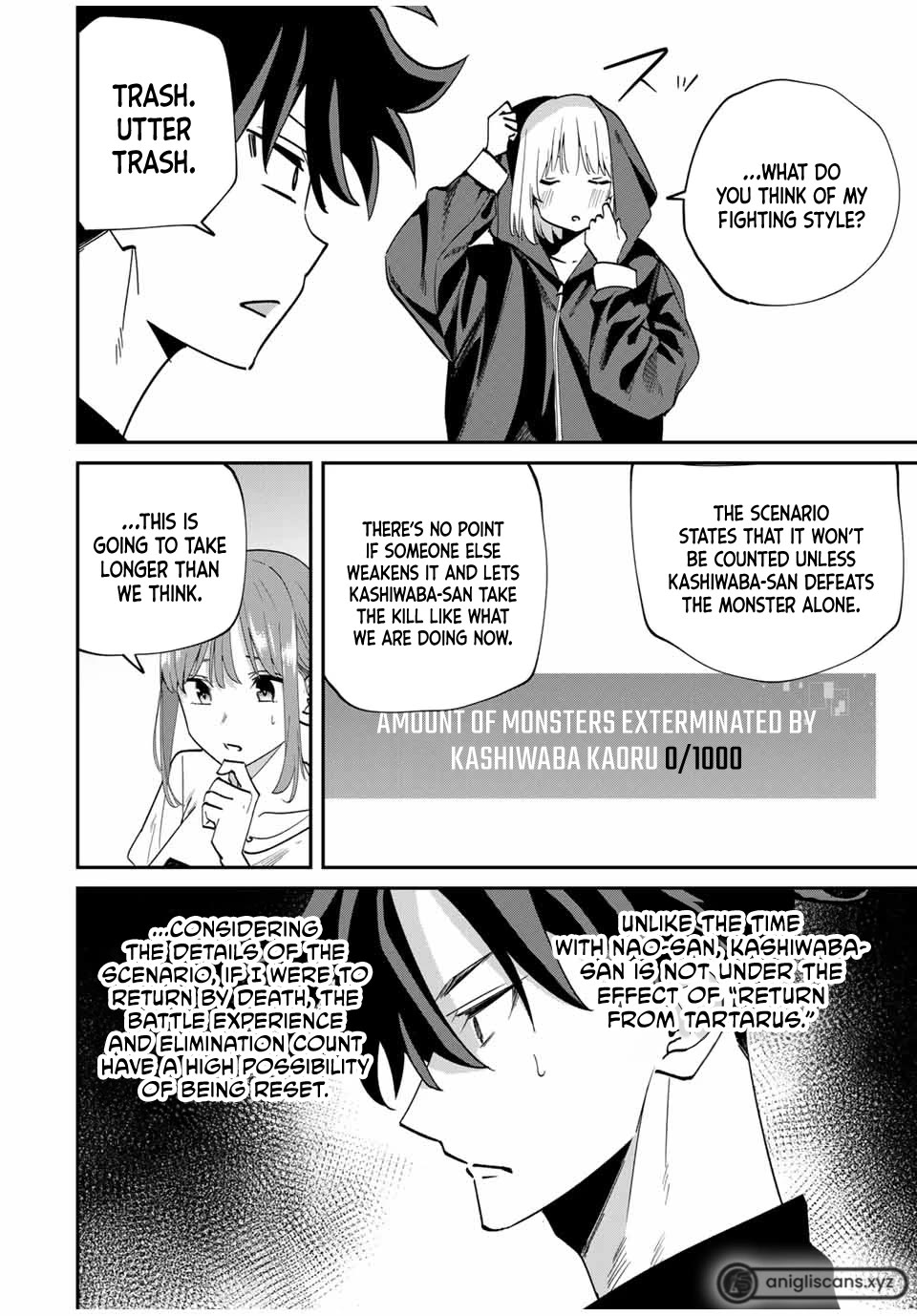 Only I Know That the World Will End. In a World Where Monsters Appear, I Level up by Returning From Death chapter 45 page 5