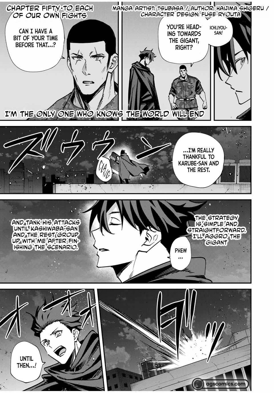 Only I Know That the World Will End. In a World Where Monsters Appear, I Level up by Returning From Death chapter 50 page 1