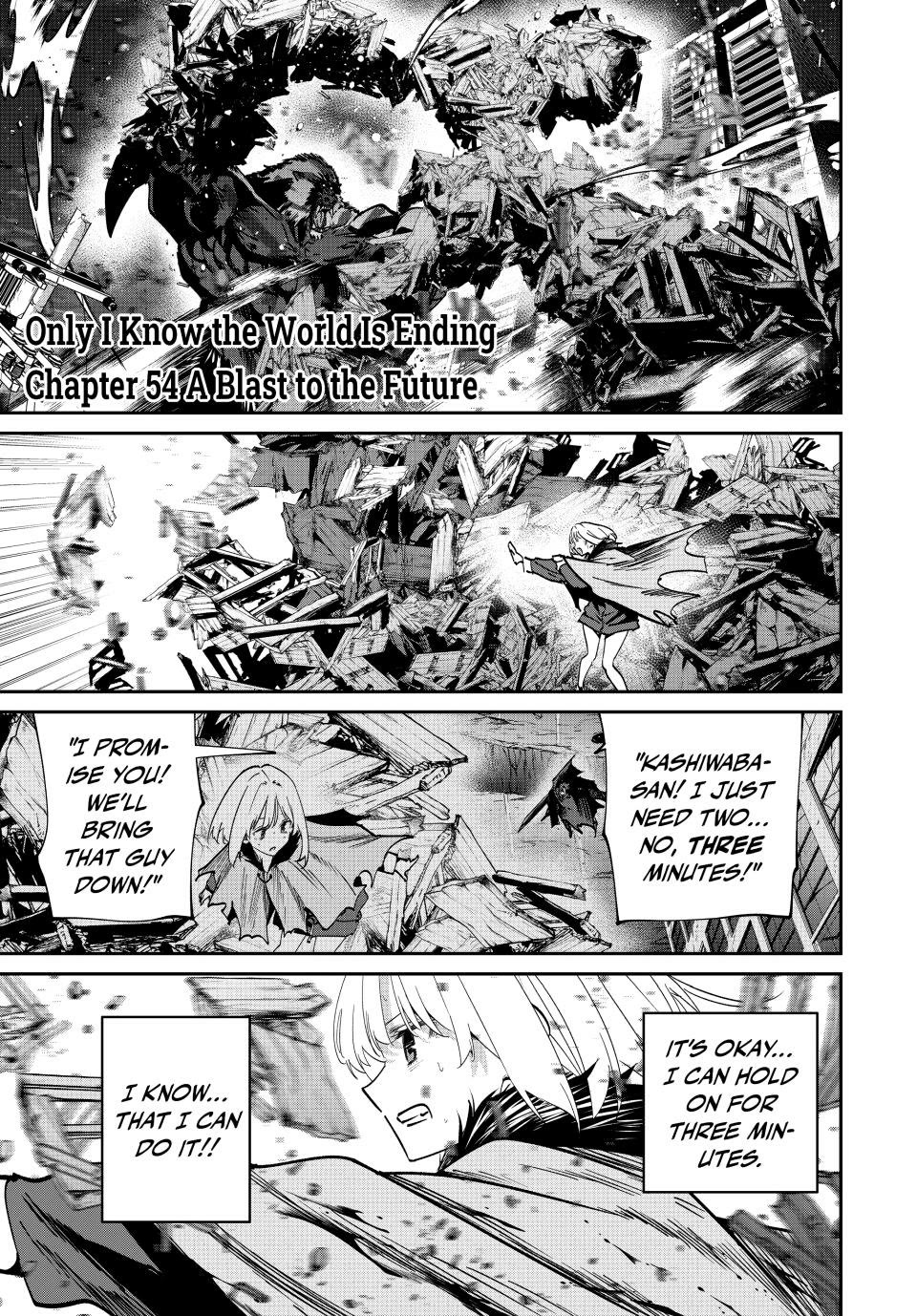 Only I Know That the World Will End. In a World Where Monsters Appear, I Level up by Returning From Death chapter 54 page 1