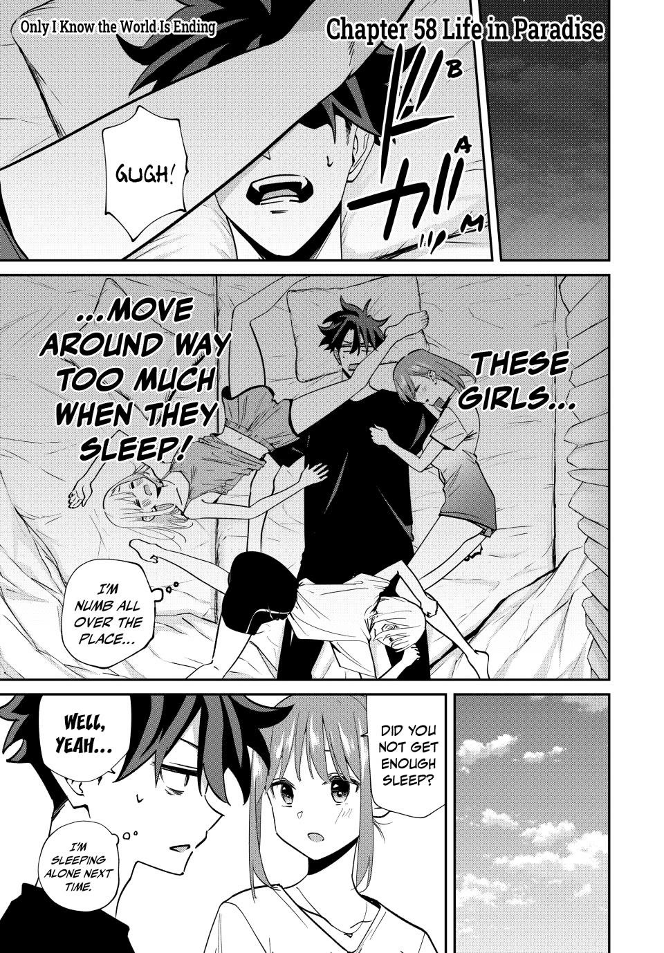 Only I Know That the World Will End. In a World Where Monsters Appear, I Level up by Returning From Death chapter 58 page 1