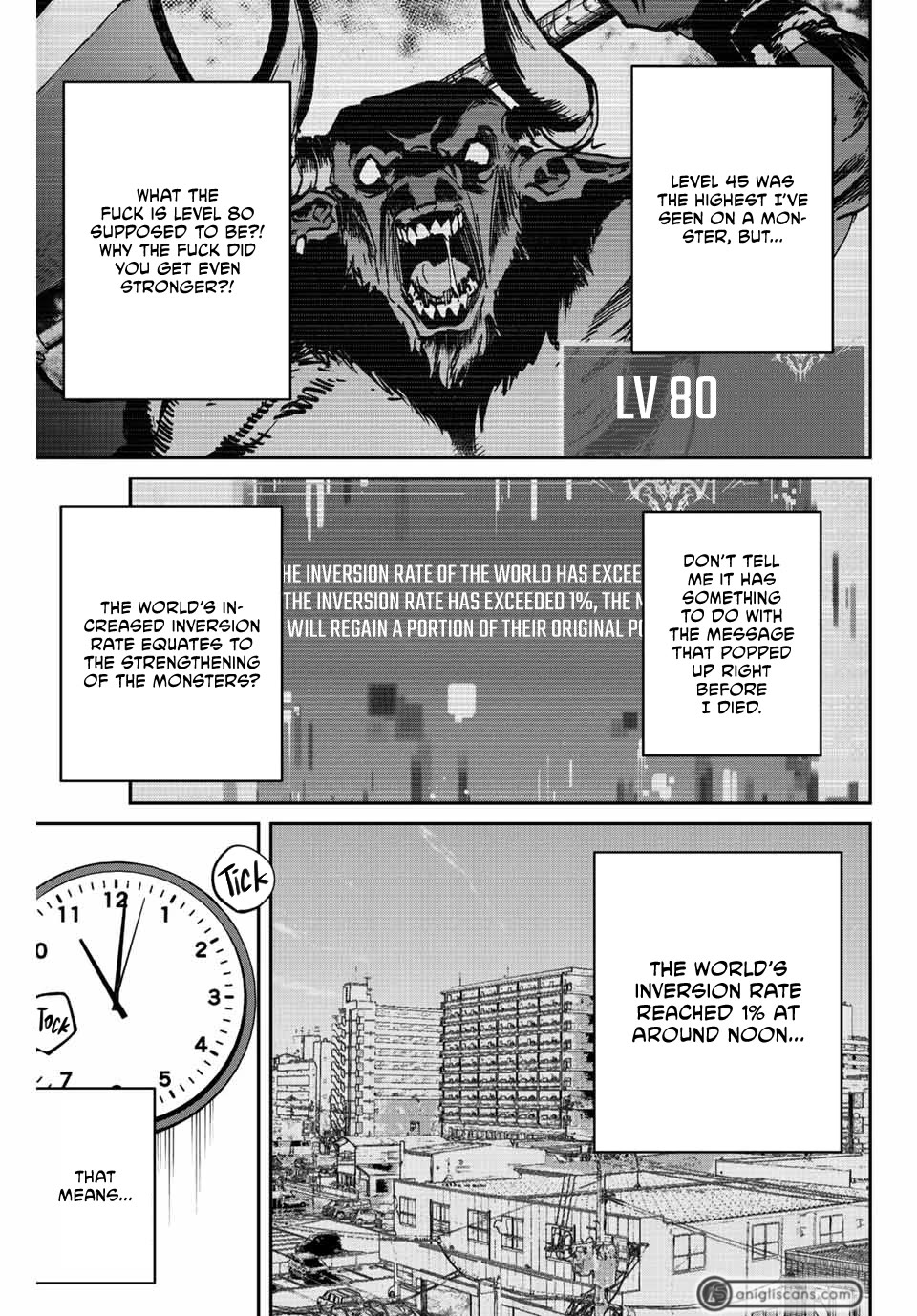 Only I Know That the World Will End. In a World Where Monsters Appear, I Level up by Returning From Death chapter 6 page 4