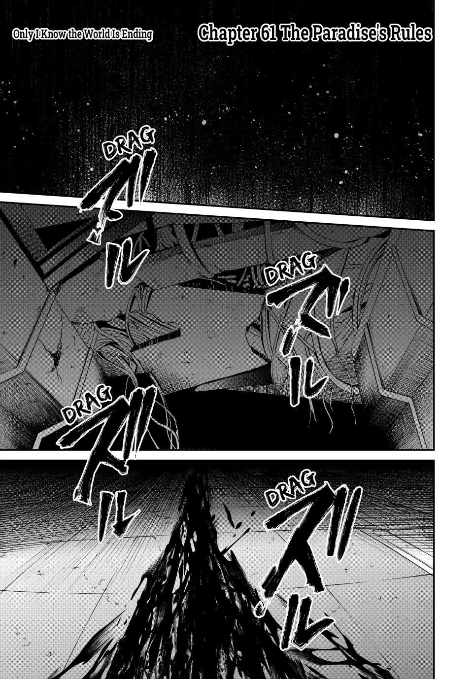 Only I Know That the World Will End. In a World Where Monsters Appear, I Level up by Returning From Death chapter 61 page 1