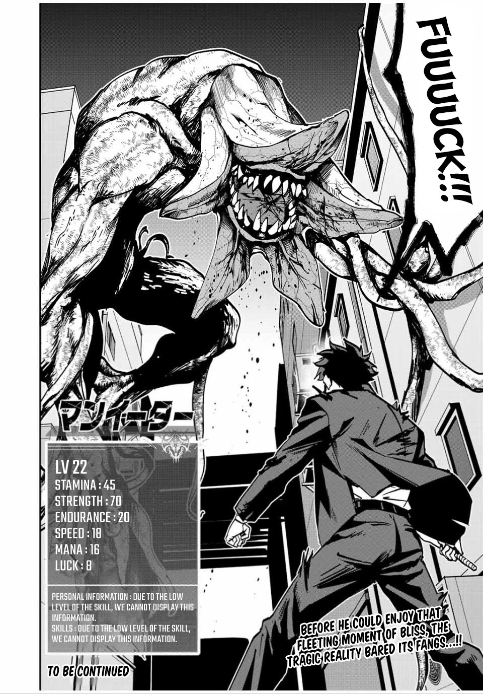 Only I Know That the World Will End. In a World Where Monsters Appear, I Level up by Returning From Death chapter 8 page 23