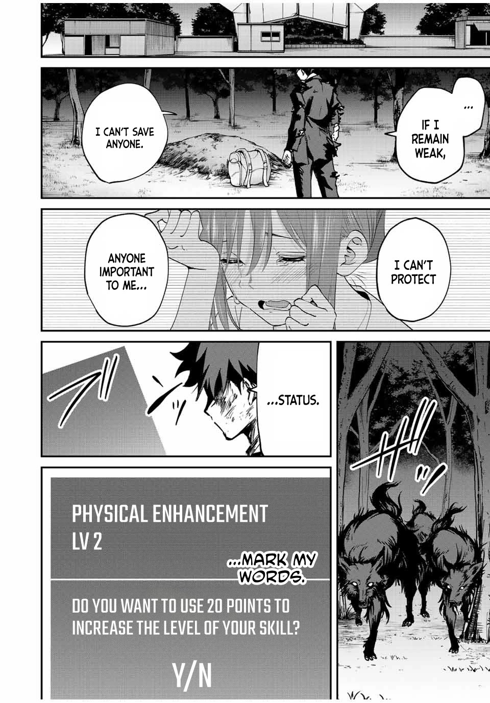 Only I Know That the World Will End. In a World Where Monsters Appear, I Level up by Returning From Death chapter 9 page 19