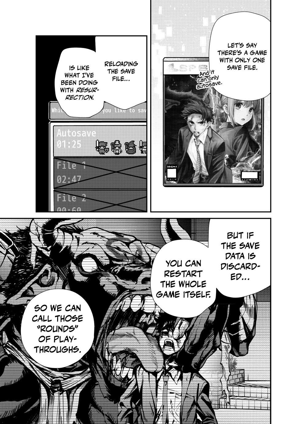 Only I Know That the World Will End. In a World Where Monsters Appear, I Level up by Returning From Death chapter 95 page 7