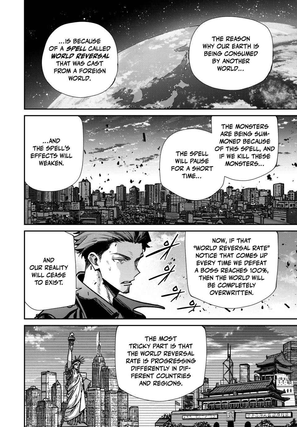 Only I Know That the World Will End. In a World Where Monsters Appear, I Level up by Returning From Death chapter 96 page 2