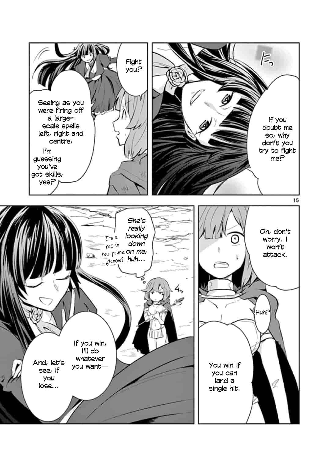 Onna dakara, to Party wo Tsuihou Sareta no de Densetsu no Majo to Saikyou Tag wo Kumimashita chapter 1 page 15