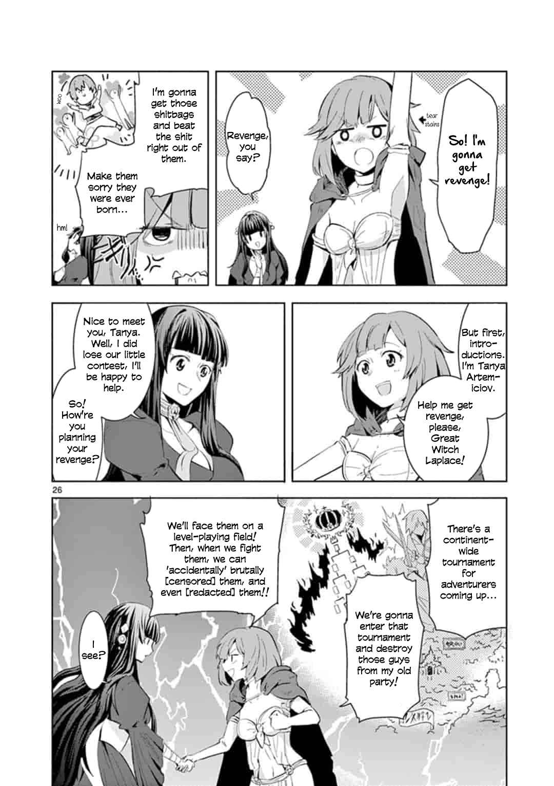 Onna dakara, to Party wo Tsuihou Sareta no de Densetsu no Majo to Saikyou Tag wo Kumimashita chapter 1 page 26