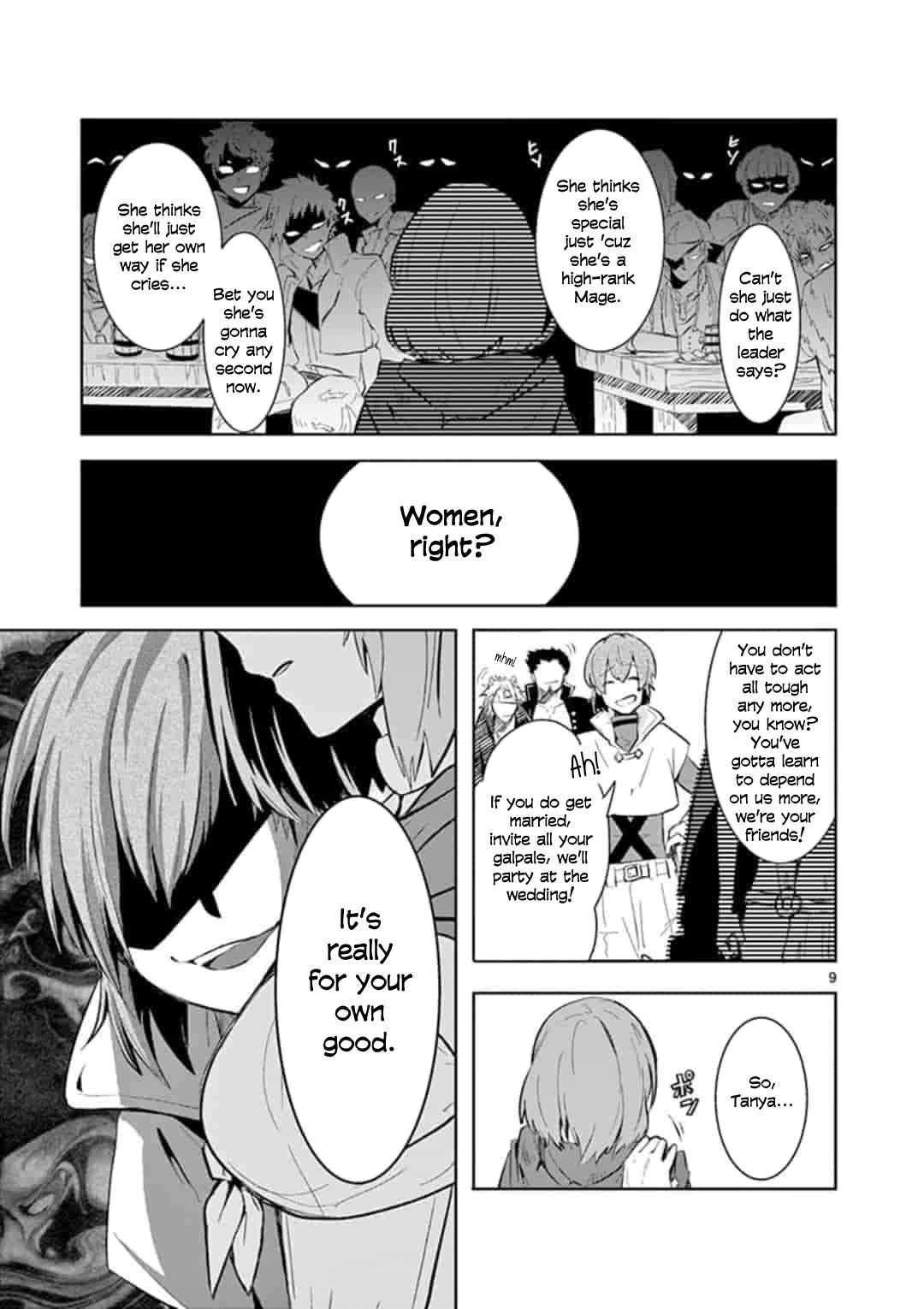 Onna dakara, to Party wo Tsuihou Sareta no de Densetsu no Majo to Saikyou Tag wo Kumimashita chapter 1 page 9