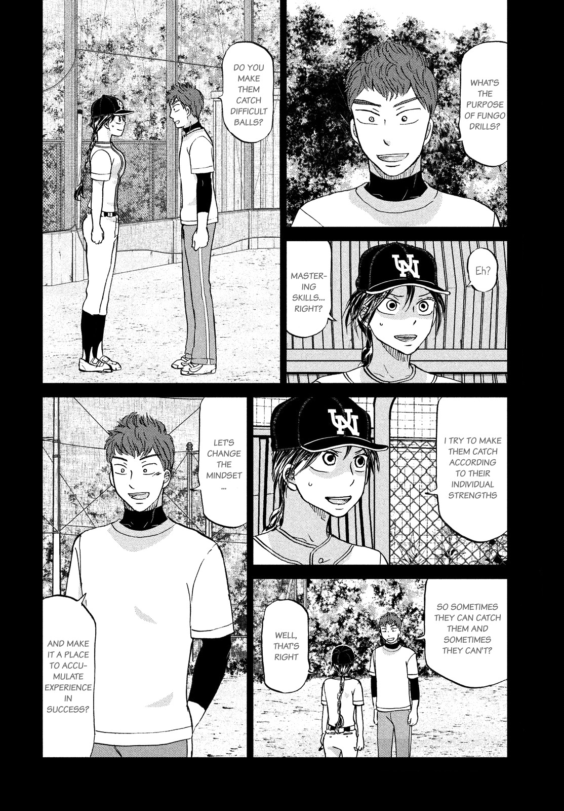 Ookiku Furikabutte chapter 129 page 3