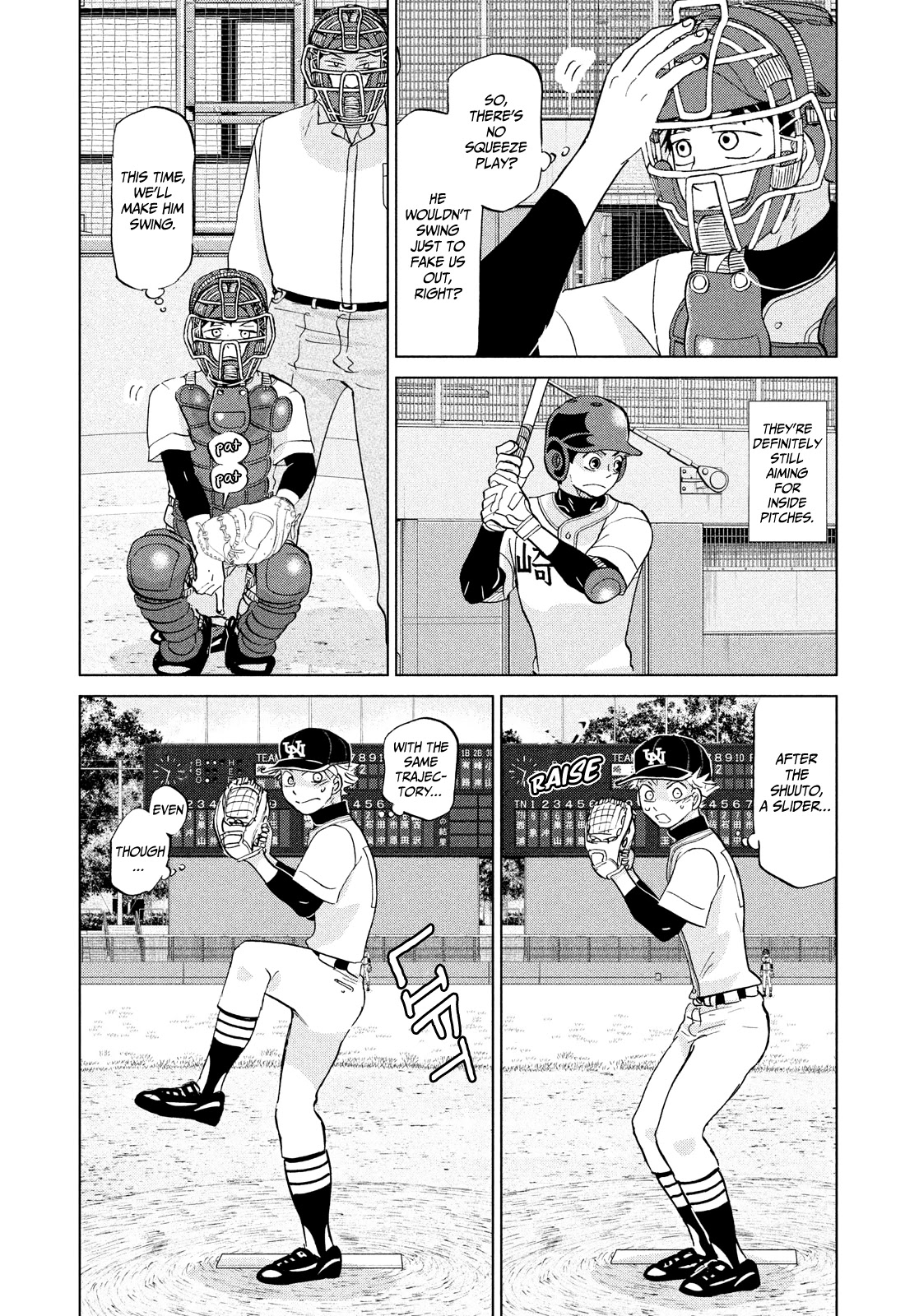 Ookiku Furikabutte chapter 148 page 3