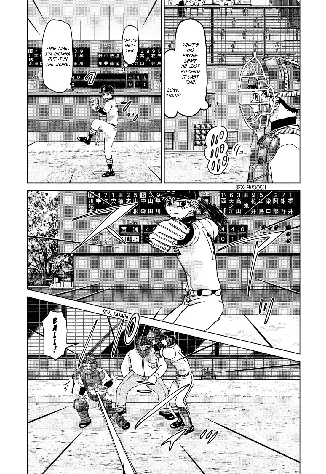 Ookiku Furikabutte chapter 206 page 3