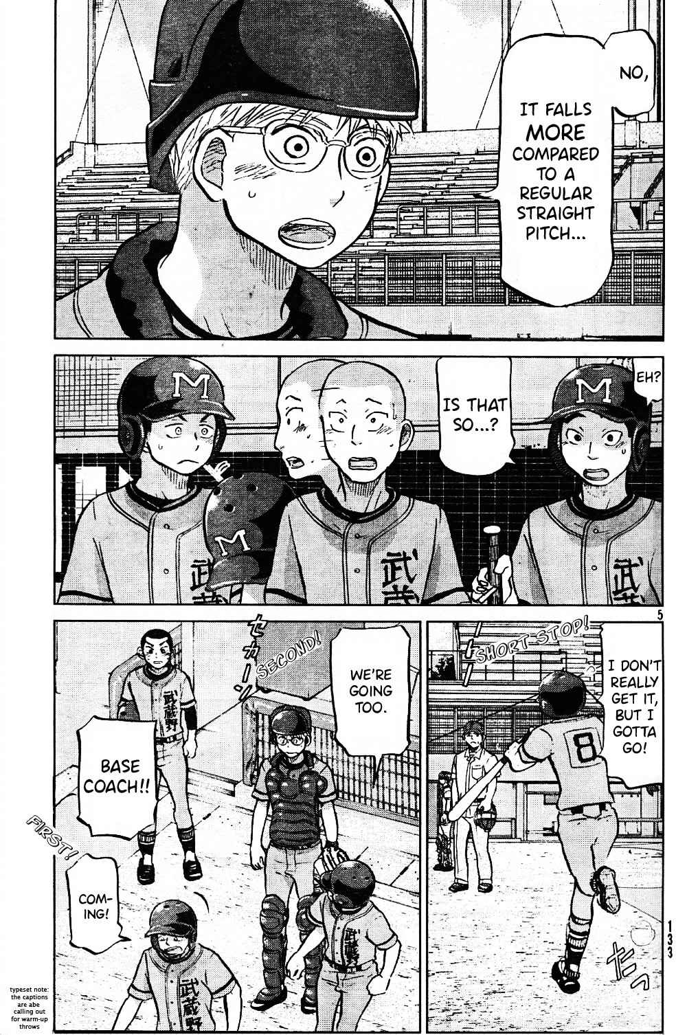 Ookiku Furikabutte chapter 95 page 6