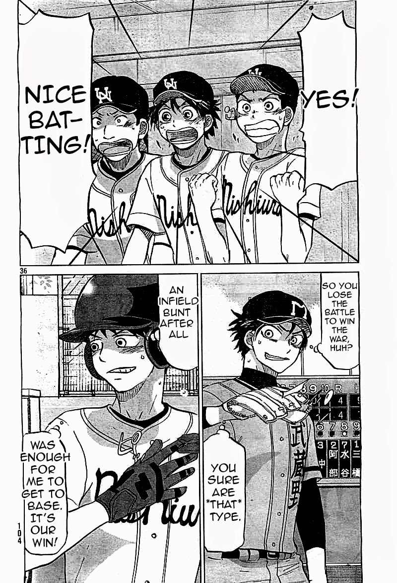 Ookiku Furikabutte chapter 97 page 36