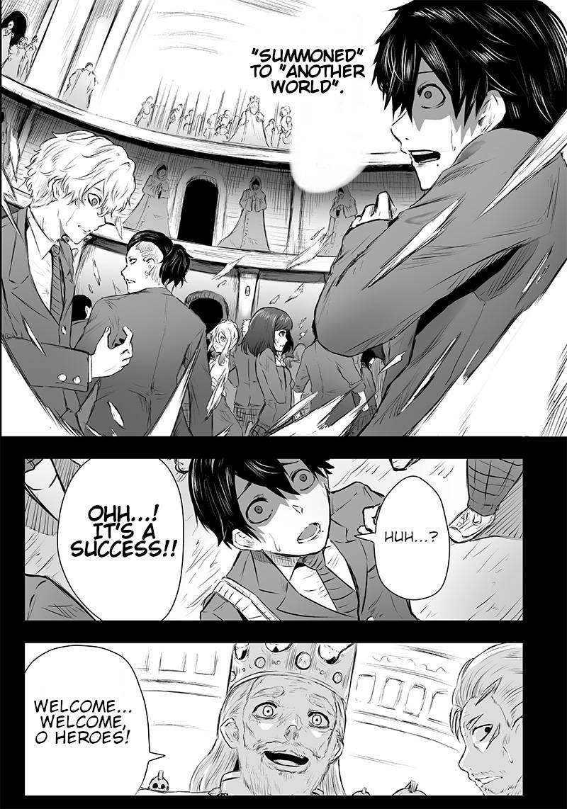 Ore dake Fuguu Skill no Isekai Shoukan Hangyakuki ~Saijaku Skill “Kyuushuu” ga Subete o Nomikomu made~ chapter 1 page 13