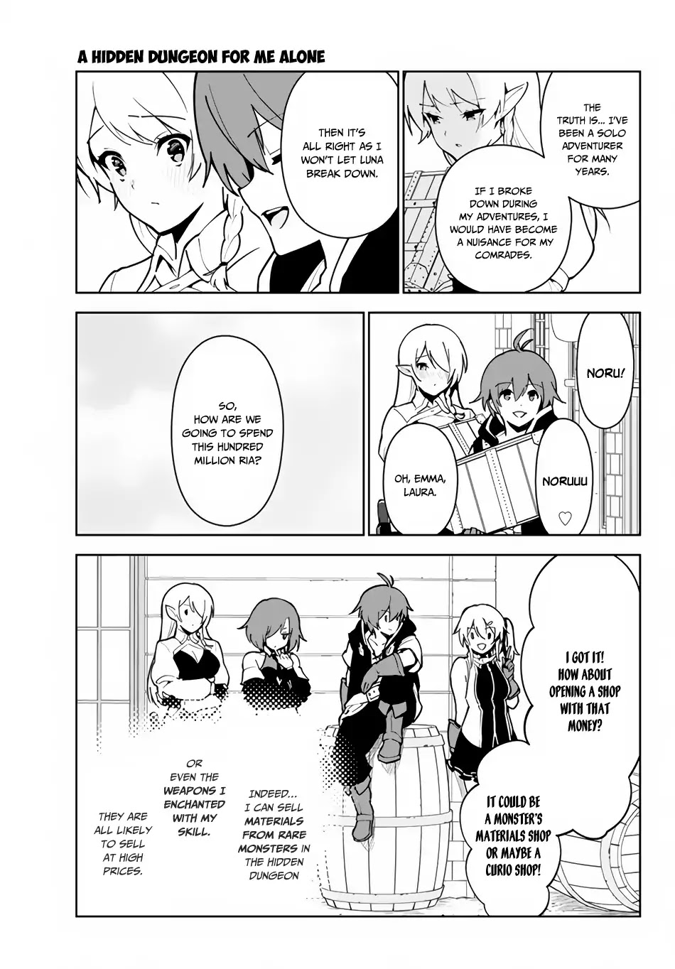 Ore dake Haireru Kakushi Dungeon: Kossori Kitaete Sekai Saikyou chapter 15.1 page 8
