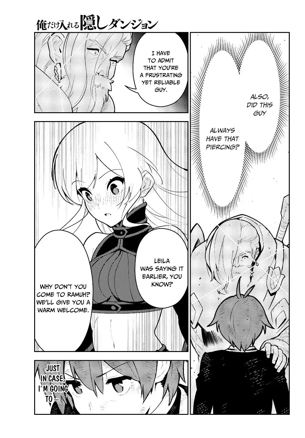 Ore dake Haireru Kakushi Dungeon: Kossori Kitaete Sekai Saikyou chapter 29.2 page 11
