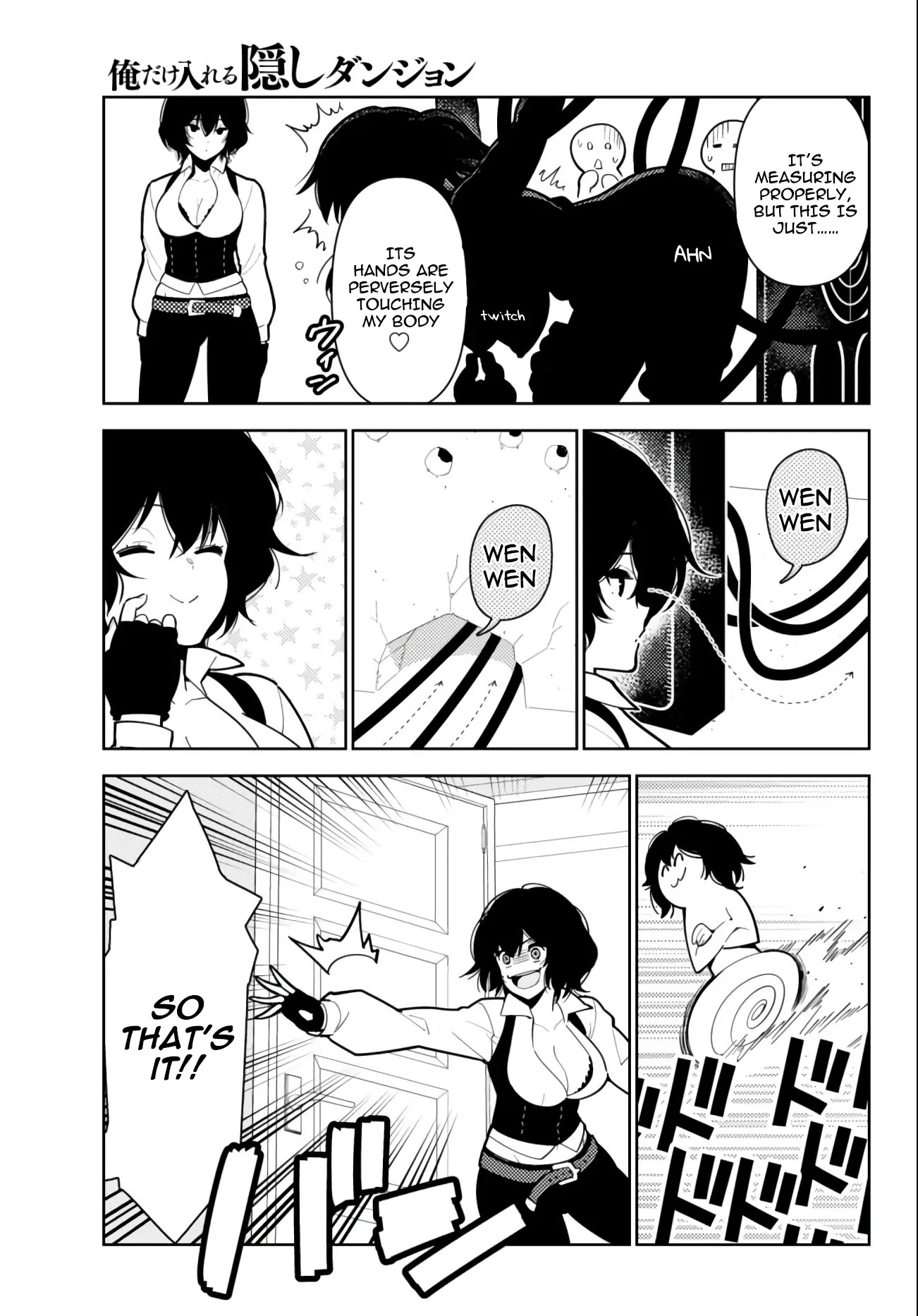 Ore dake Haireru Kakushi Dungeon: Kossori Kitaete Sekai Saikyou chapter 65.5 page 9