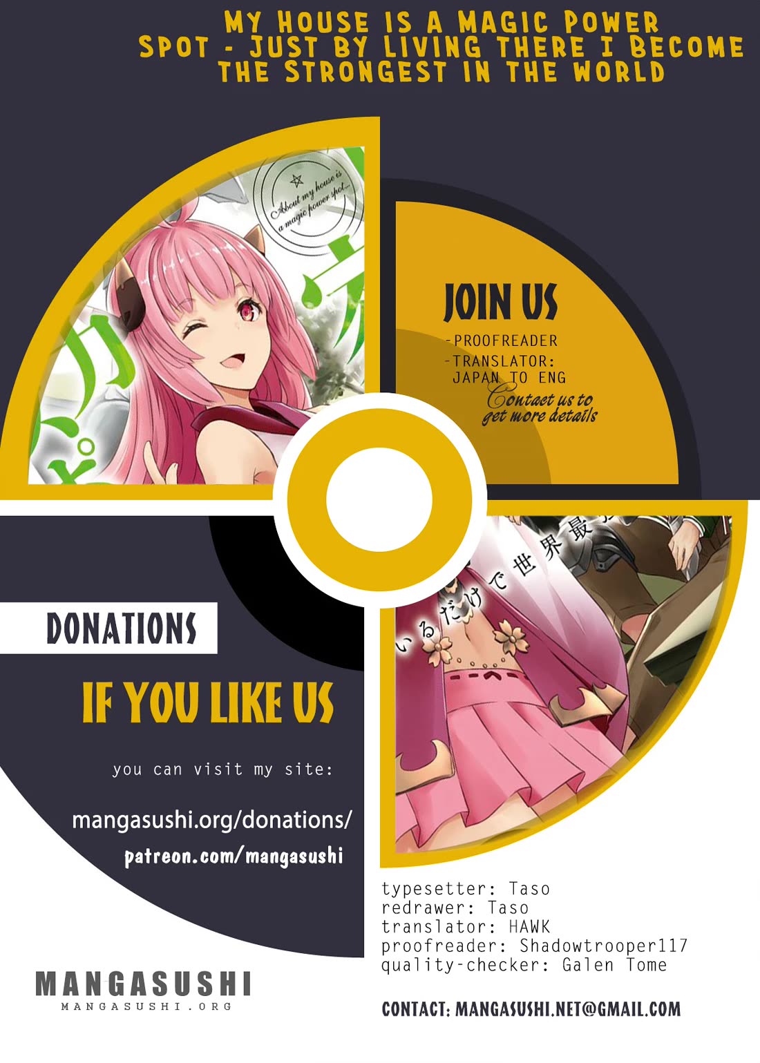 Ore no Ie ga Maryoku Spot datta Ken – Sundeiru dake de Sekai Saikyou chapter 215 page 1