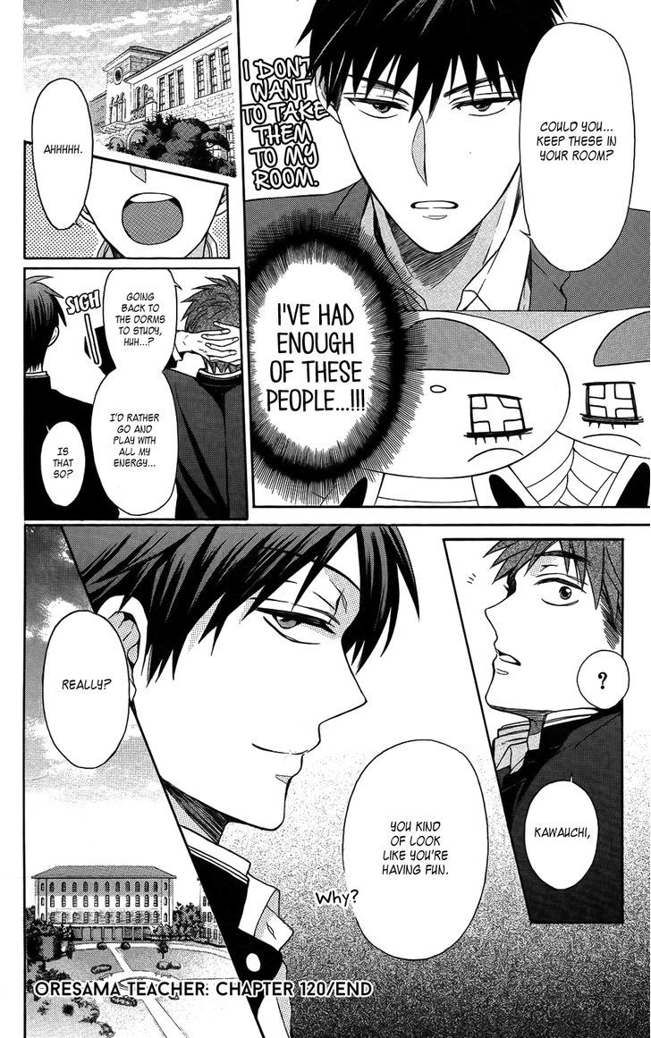Oresama Teacher chapter 120 page 32