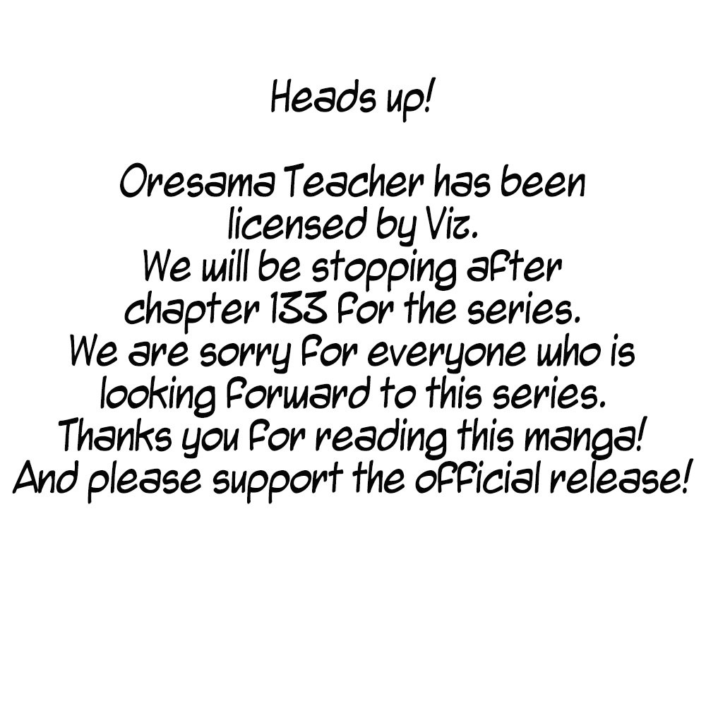 Oresama Teacher chapter 132 page 32