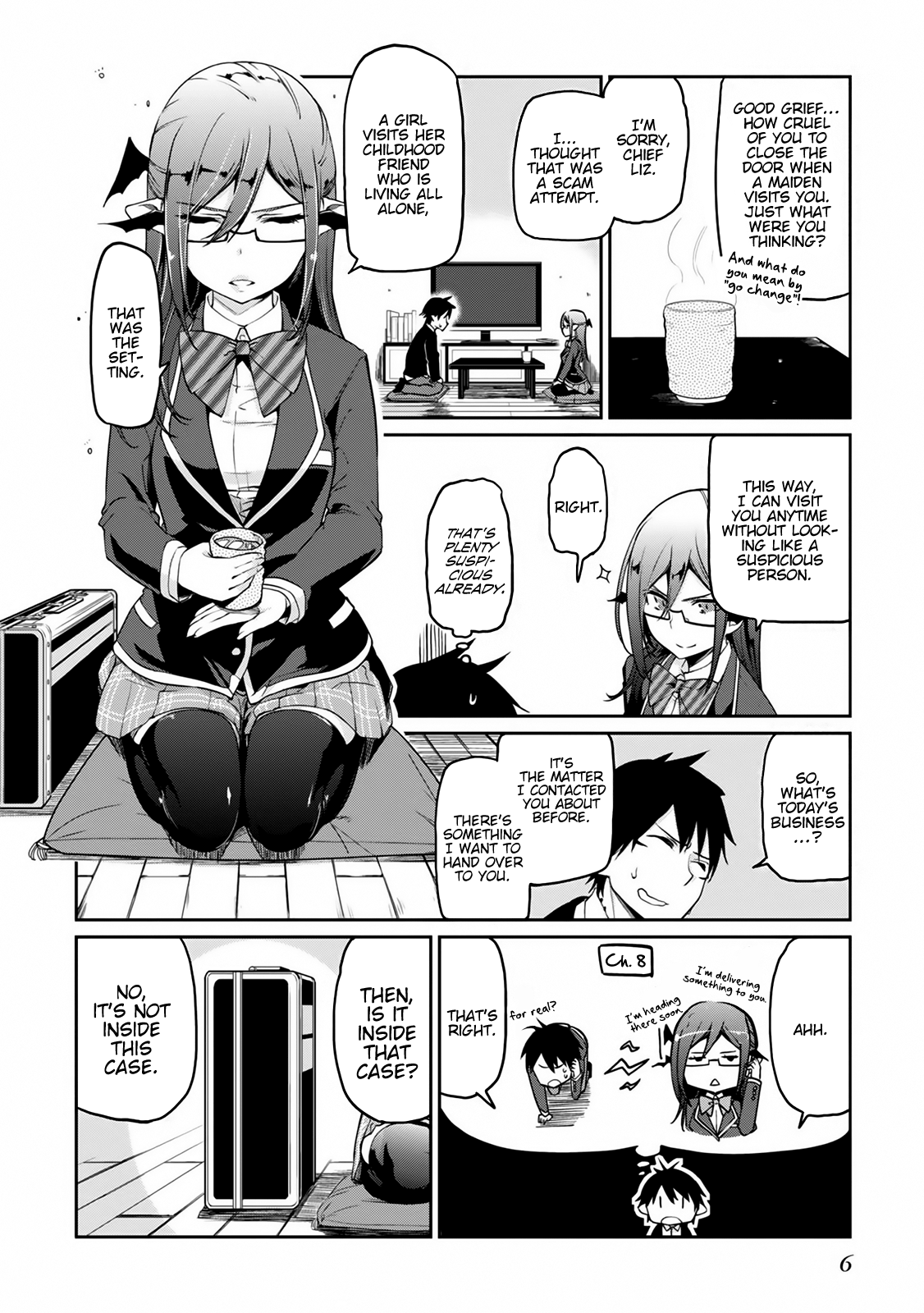 Oroka na Tenshi wa Akuma to Odoru chapter 9 page 8