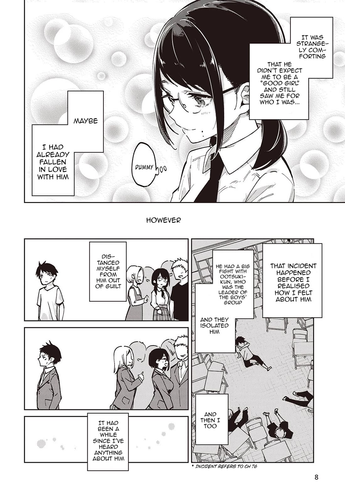 Oroka na Tenshi wa Akuma to Odoru chapter 95 page 4