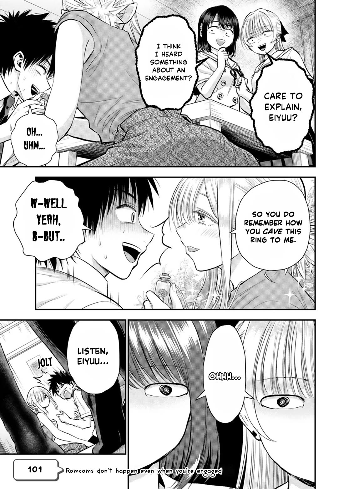 Osananajimi to wa Romcom ni Naranai chapter 101 page 1