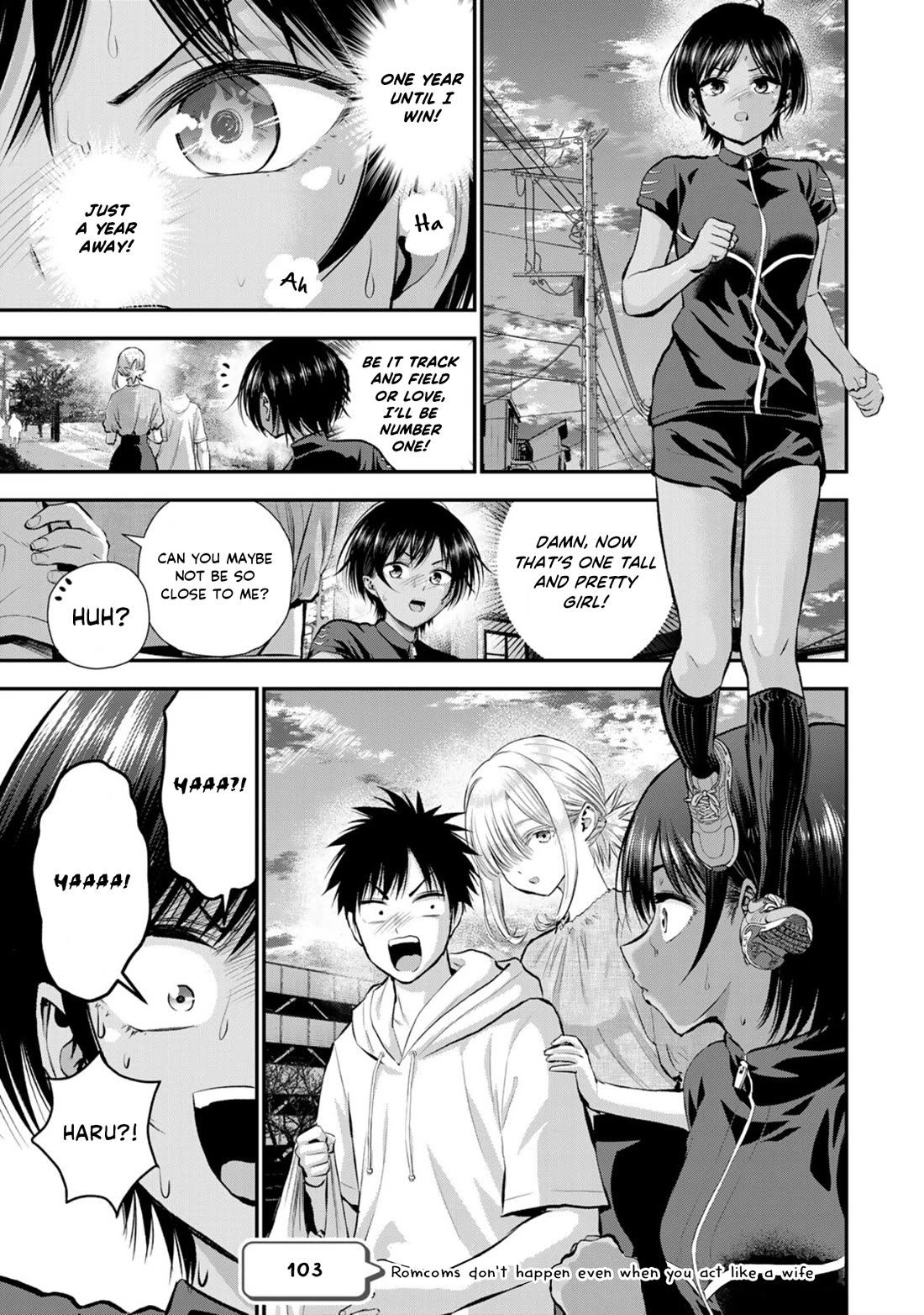 Osananajimi to wa Romcom ni Naranai chapter 103 page 1