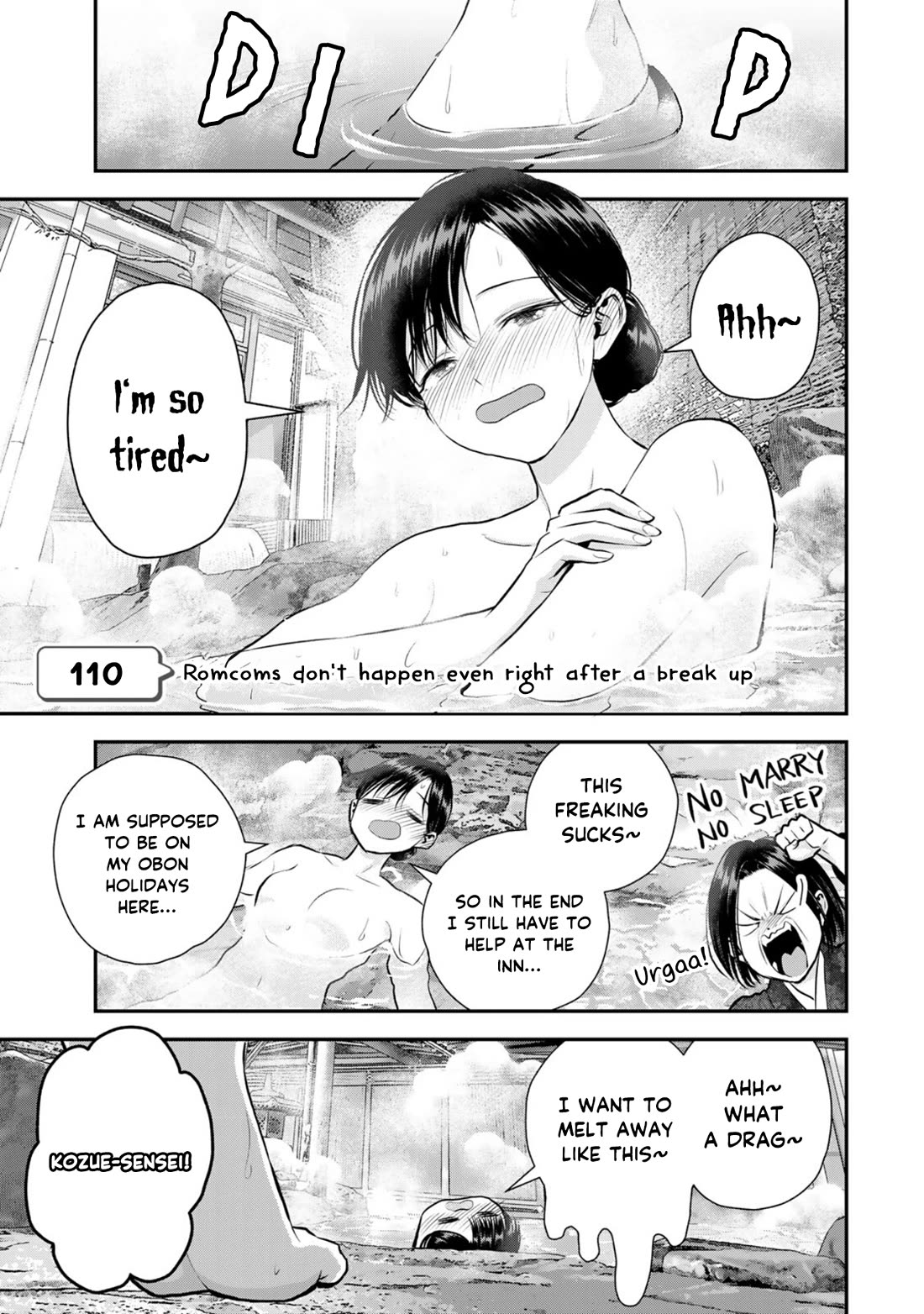 Osananajimi to wa Romcom ni Naranai chapter 110 page 1