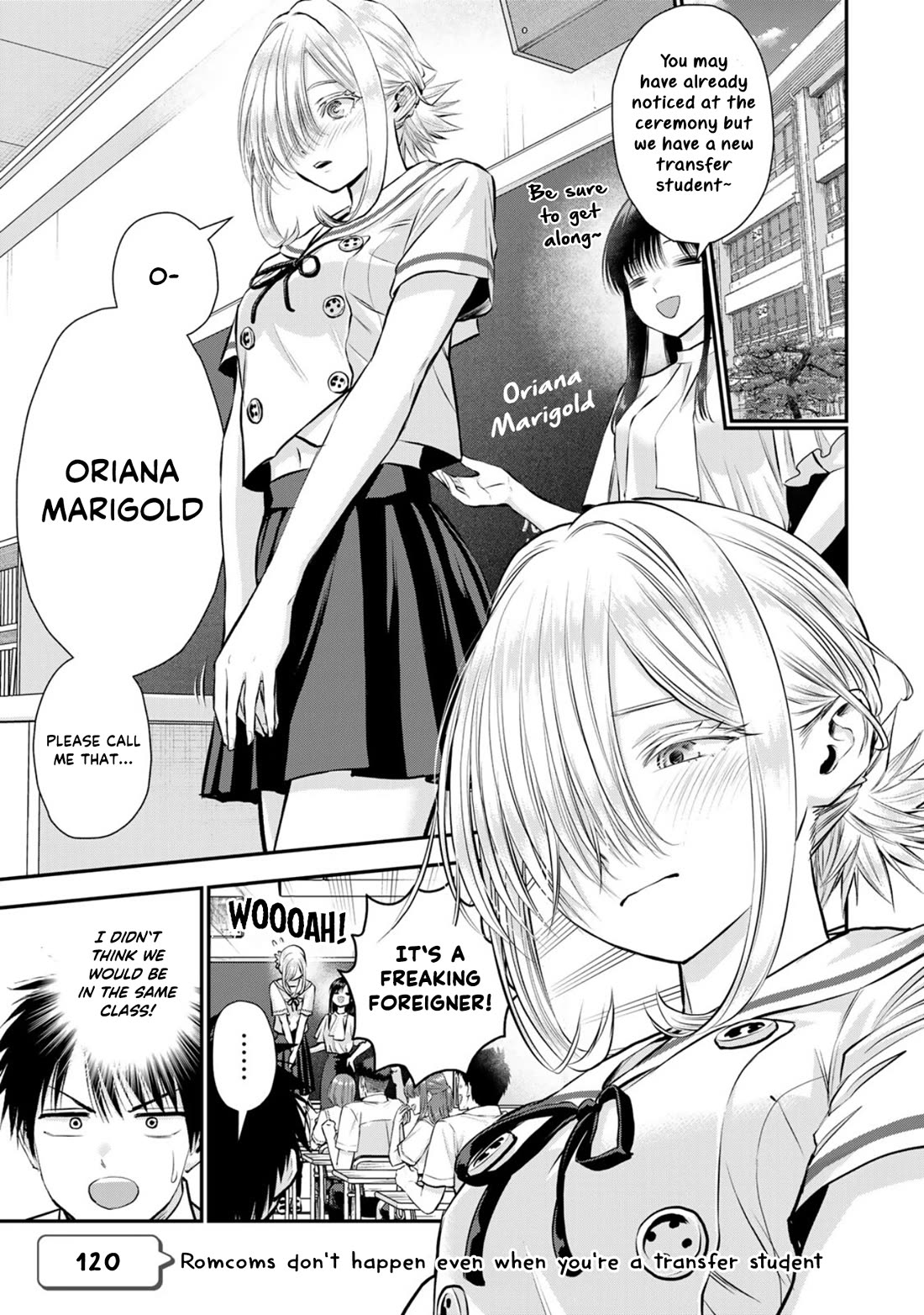 Osananajimi to wa Romcom ni Naranai chapter 120 page 1