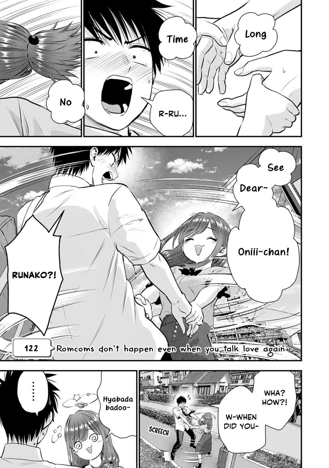 Osananajimi to wa Romcom ni Naranai chapter 122 page 1
