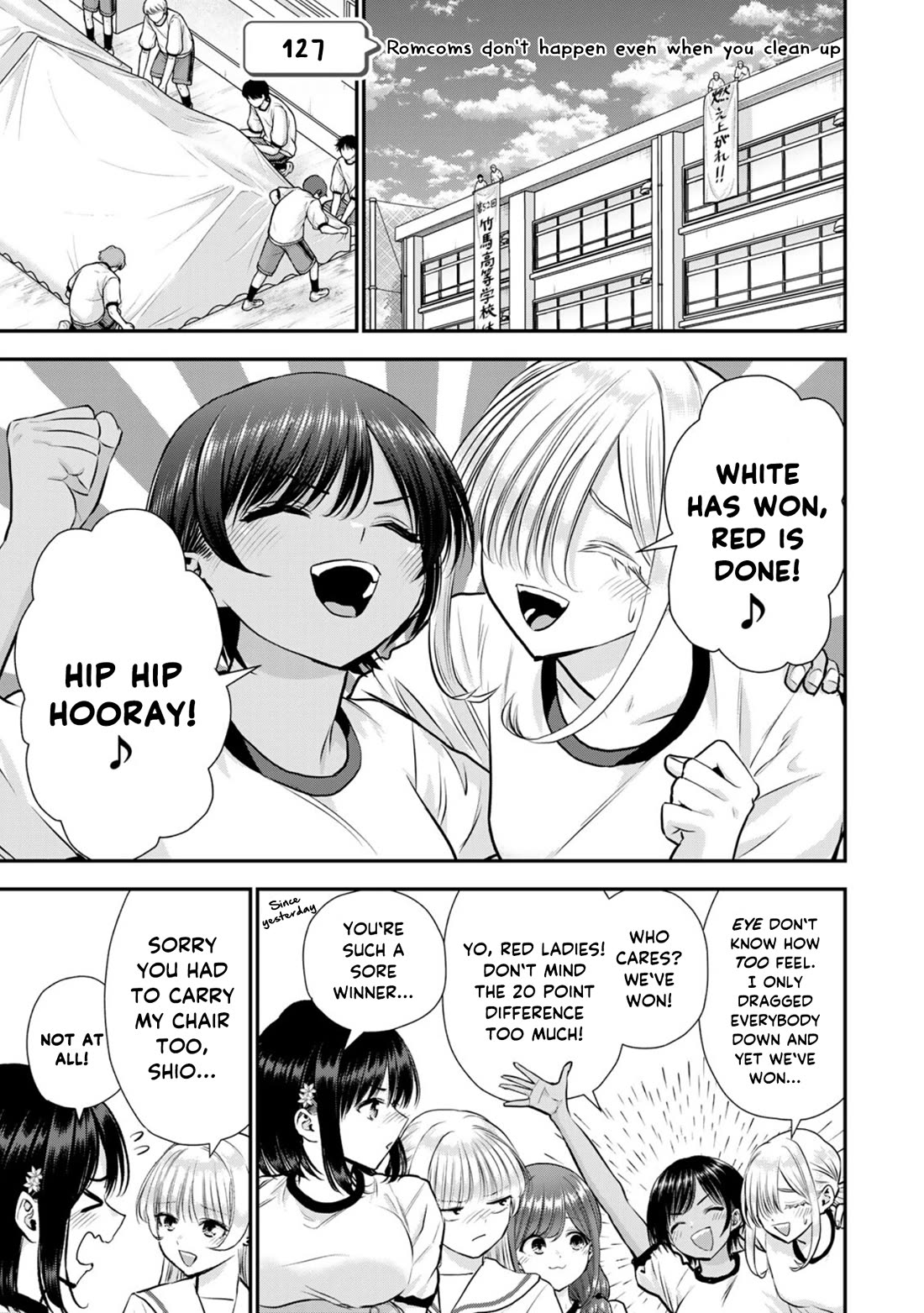 Osananajimi to wa Romcom ni Naranai chapter 127 page 1